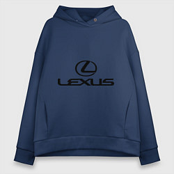 Женское худи оверсайз Lexus logo