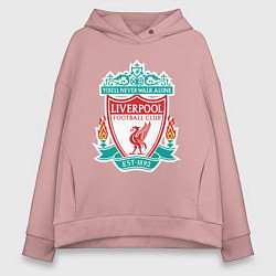 Женское худи оверсайз Liverpool FC