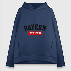 Женское худи оверсайз FC Bayern Est. 1900