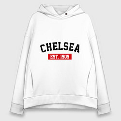 Женское худи оверсайз FC Chelsea Est. 1905