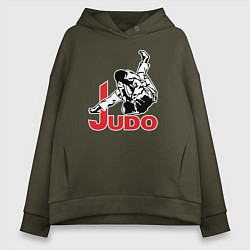 Женское худи оверсайз Judo Master