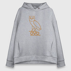 Женское худи оверсайз OVO Owl