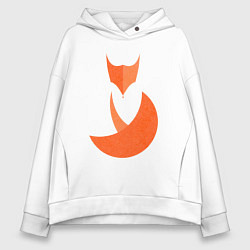 Женское худи оверсайз Minimal Fox