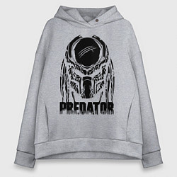 Женское худи оверсайз Predator Mask