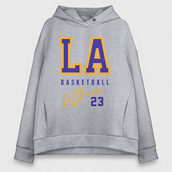 Женское худи оверсайз Lebron 23: Los Angeles