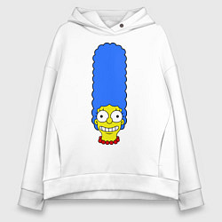 Женское худи оверсайз Marge Face