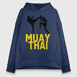 Женское худи оверсайз Muay Thai