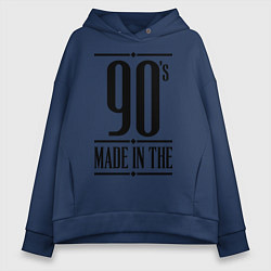 Женское худи оверсайз Made in the 90s