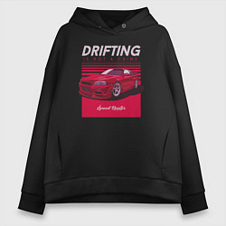 Женское худи оверсайз Drifting is not a Crime