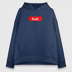 Женское худи оверсайз Fuck Supreme