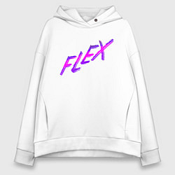 Толстовка оверсайз женская Flex, цвет: белый