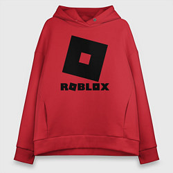 Толстовка оверсайз женская ROBLOX, цвет: красный