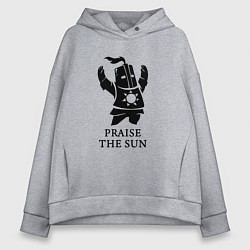 Женское худи оверсайз Praise the Sun