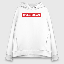 Женское худи оверсайз Supreme: Billie Eilish