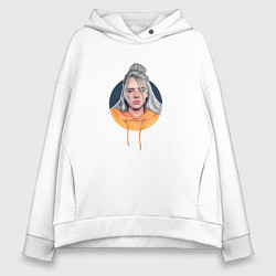 Женское худи оверсайз Billie Eilish: Queen