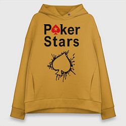 Женское худи оверсайз Poker Stars