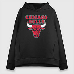 Женское худи оверсайз CHICAGO BULLS