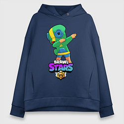 Женское худи оверсайз Brawl Stars Leon, Dab