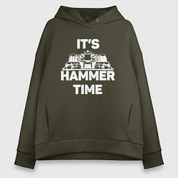 Женское худи оверсайз It's hammer time