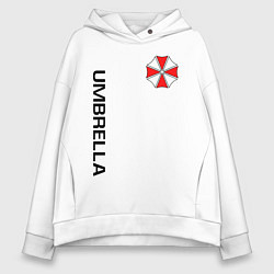 Толстовка оверсайз женская UMBRELLA CORP, цвет: белый