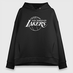 Женское худи оверсайз LA LAKERS