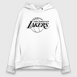 Женское худи оверсайз LA LAKERS