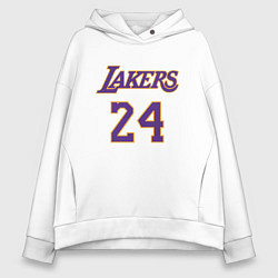 Женское худи оверсайз Lakers 24