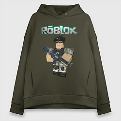 Женское худи оверсайз Roblox Defender