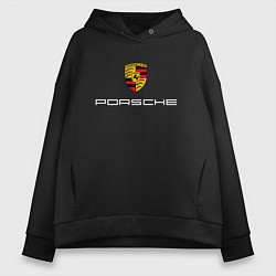 Женское худи оверсайз PORSCHE