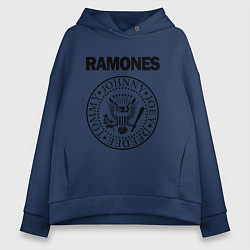 Женское худи оверсайз RAMONES