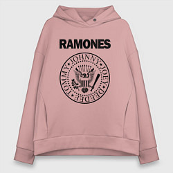 Женское худи оверсайз RAMONES