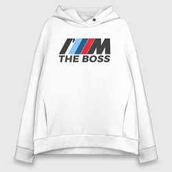 Женское худи оверсайз BMW THE BOSS