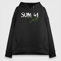 Женское худи оверсайз Sum 41