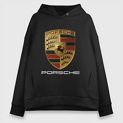 Женское худи оверсайз PORSCHE