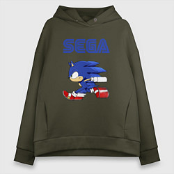 Женское худи оверсайз SEGA