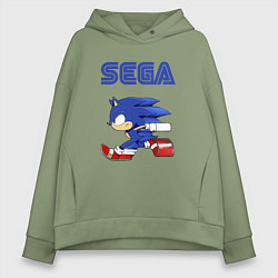 Женское худи оверсайз SEGA