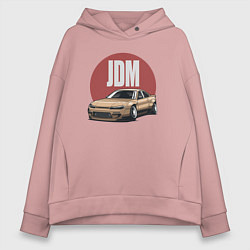 Женское худи оверсайз JDM