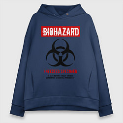 Женское худи оверсайз Biohazard