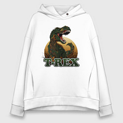 Женское худи оверсайз T-Rex