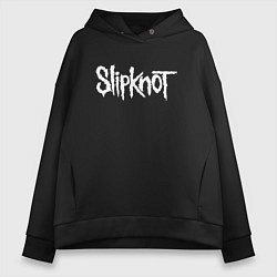 Женское худи оверсайз SLIPKNOT НА СПИНЕ