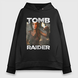 Женское худи оверсайз TOMB RAIDER