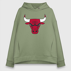 Женское худи оверсайз Chicago Bulls