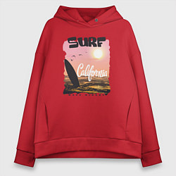 Женское худи оверсайз Surf California