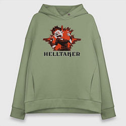 Женское худи оверсайз Helltaker