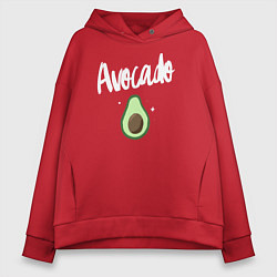 Женское худи оверсайз Avocado