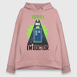 Женское худи оверсайз Trust me, i'm doctor who