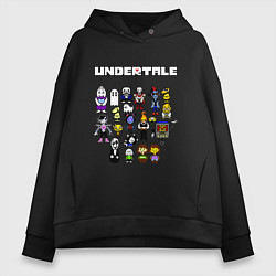 Женское худи оверсайз UNDERTALE