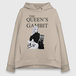 Женское худи оверсайз The queens gambit