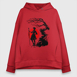 Женское худи оверсайз NIER AUTOMATA