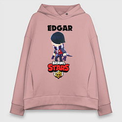 Женское худи оверсайз BRAWL STARS EDGAR